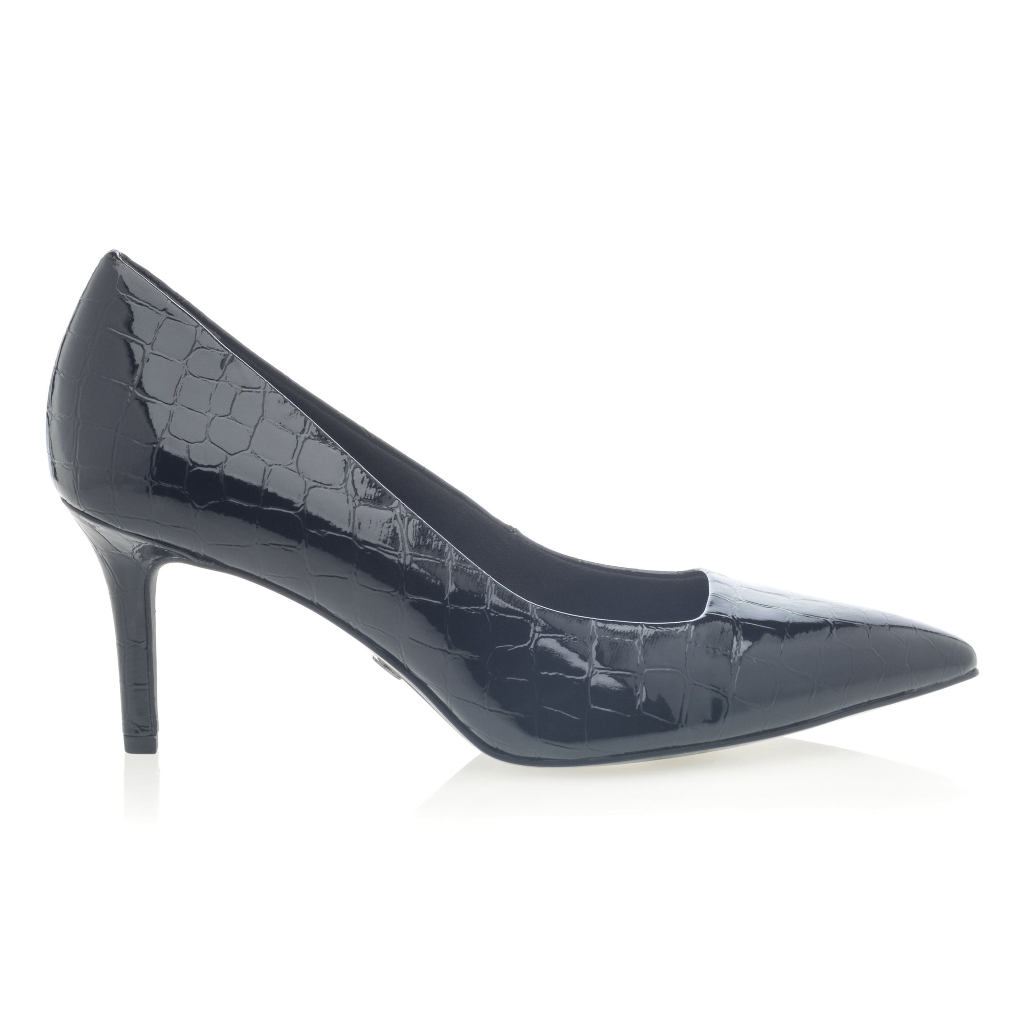 Escarpins à talon Femme noir vernis