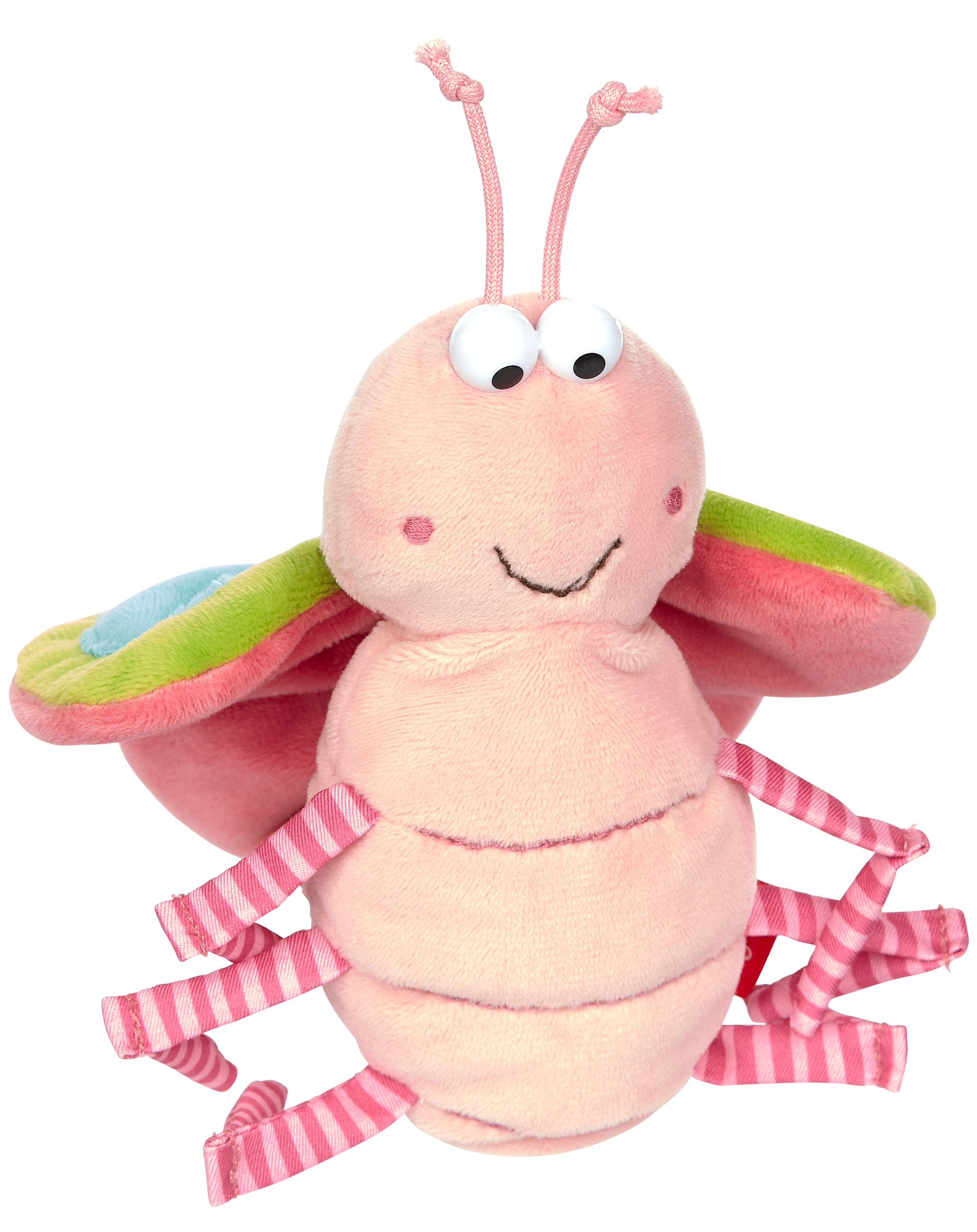 Mini-Kuscheltier SCHMETTERLING (14cm) in rosa