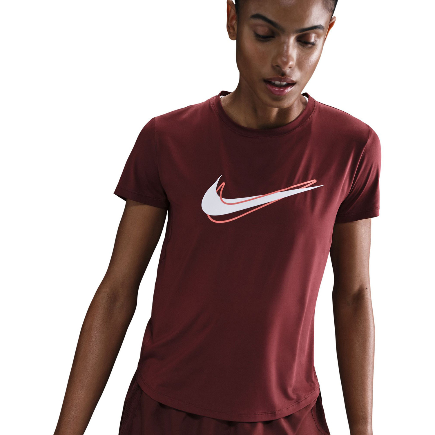Nike Dri-FIT One Swoosh T-Shirt Dames