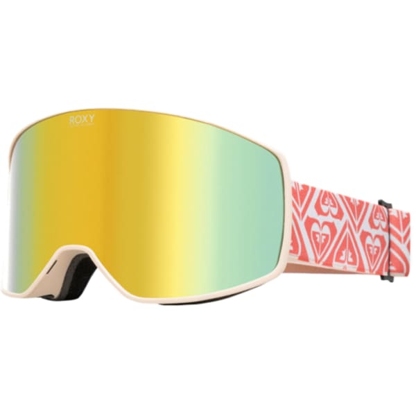 Masque de ski ROXY STORM PEAK CHIC BUTTERCREAM/ROSE GOLD ML S3