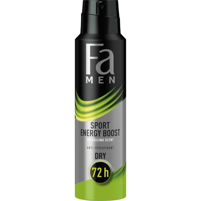 Fa Men Sport Energy Boost Deodorant Spray 150 ML