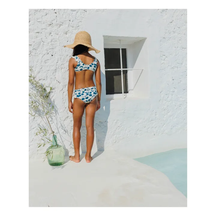 Búho Maillot 2 Pièces Cerises | Ecru