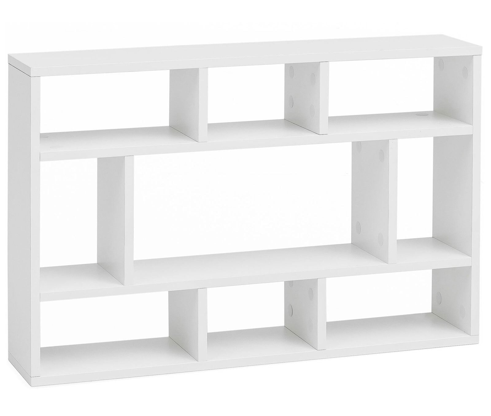 Wandregal 75 x 51 cm Weiß