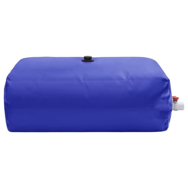 vidaXL Vanntank med kran sammenleggbar 1500 L PVC