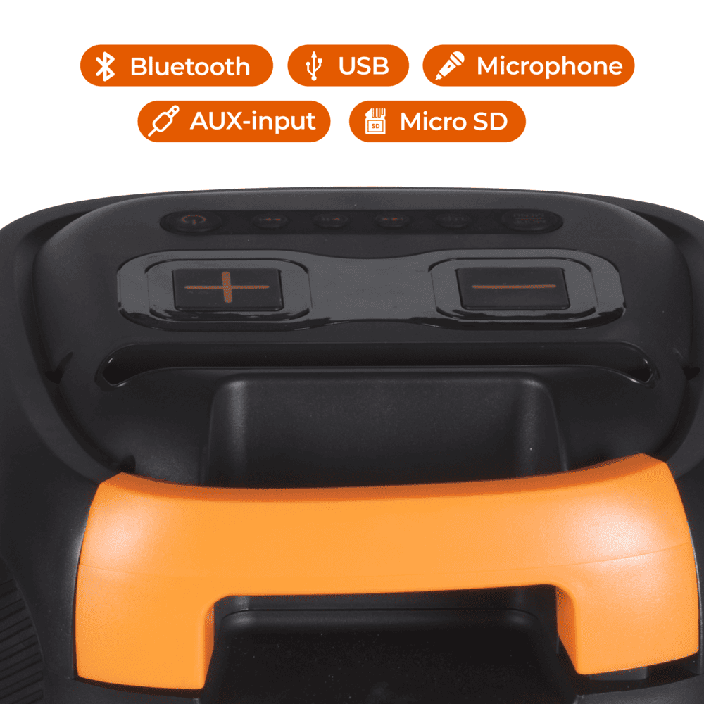 Denver BPS458 Bluetooth partyspeaker met discolichten