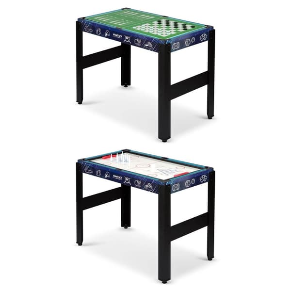 Multispillebord 12in1 106x59x90 cm NS-801 sort
