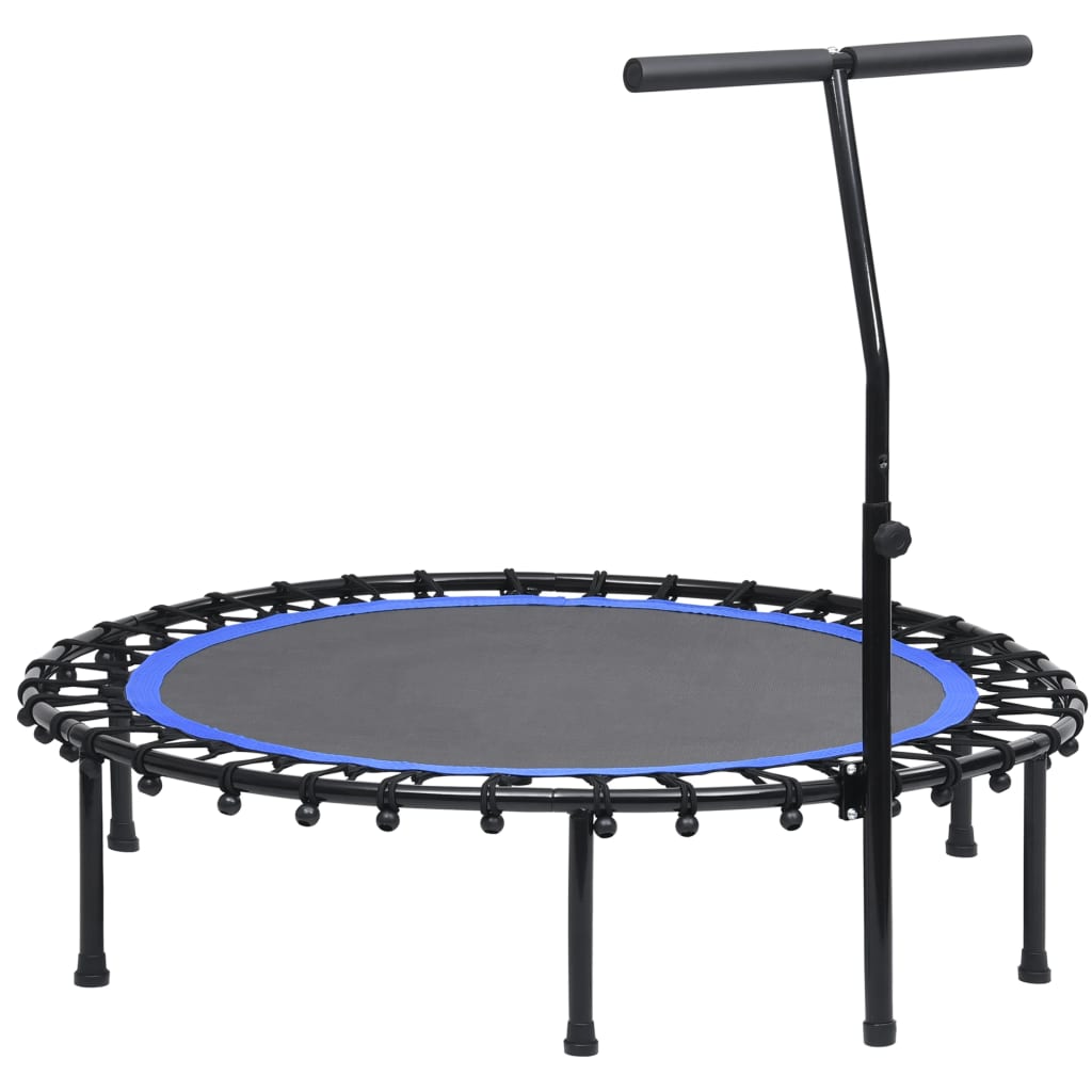 Cama elástica de ginástica com alça, 122 cm, Vidaxl