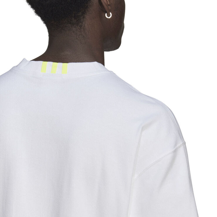 adidas R.Y.V. Oversize Silicone Badge T-shirt Hvid