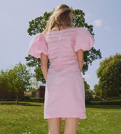 Designers Remix Kjole - Serena Puff - Baby Pink