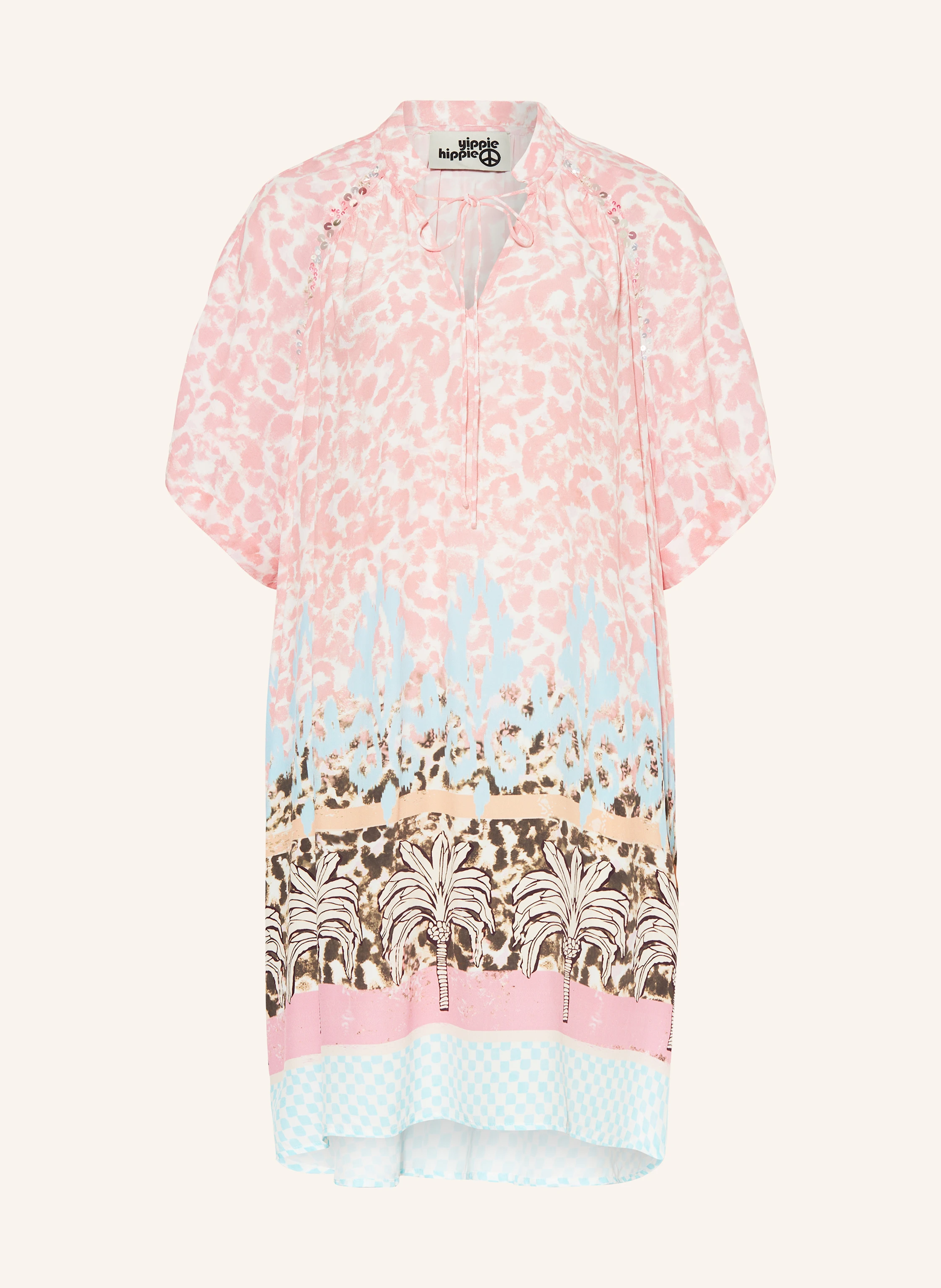 yippie hippie Kleid mit Pailletten