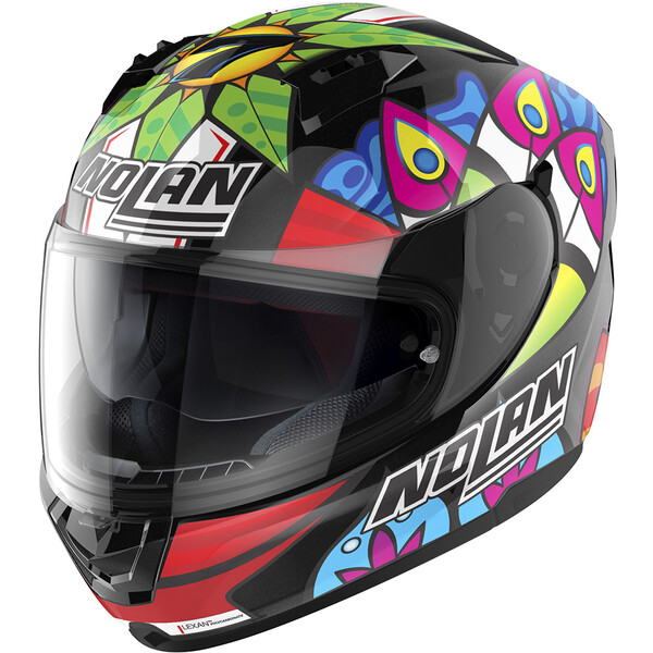 Nolan - Casque N60-6 Gemini Replica Chaz Davies Noir / Multicolore