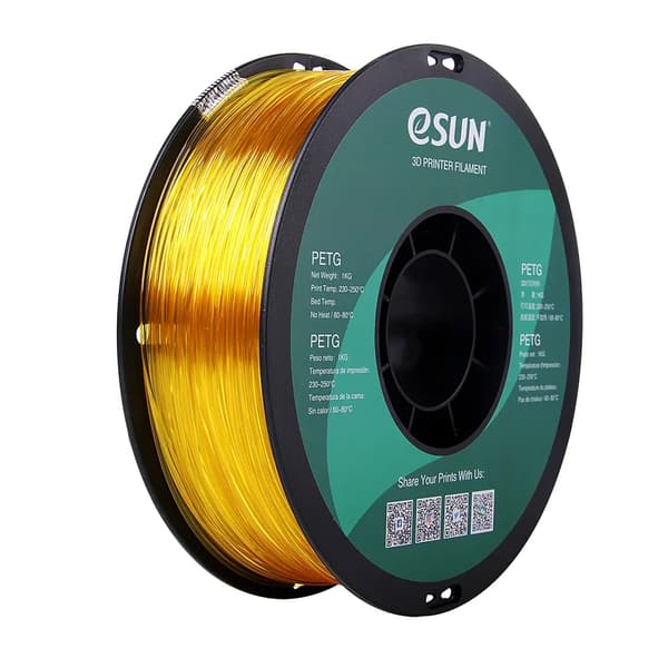 eSUN PETG 1.75mm 1kg - Translucent Yellow