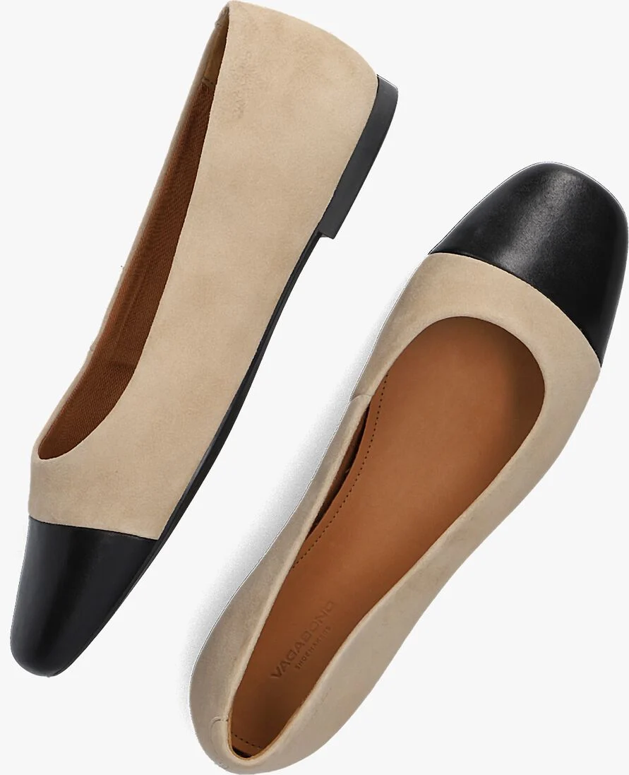 VAGABOND SHOEMAKERS beige vagabond shoemakers ballerina's jolin 642