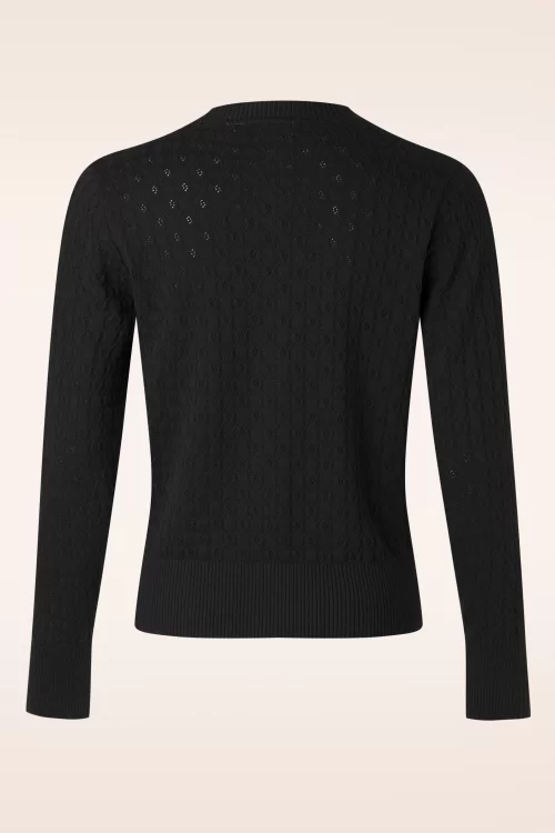 Banned Retro Katie cardigan in zwart