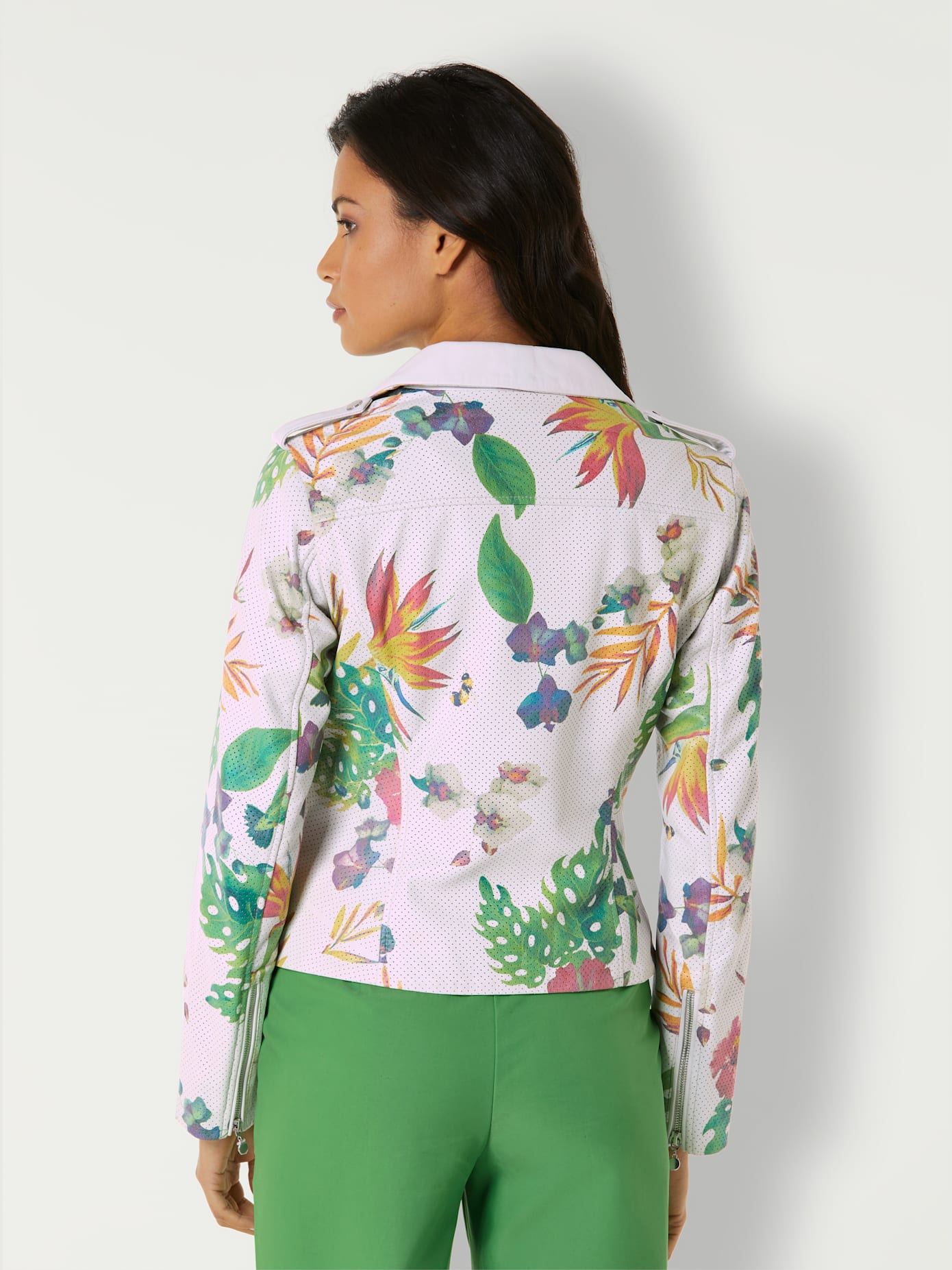 Veste en cuir d'agneau nappa pur cuir d'agneau nappa