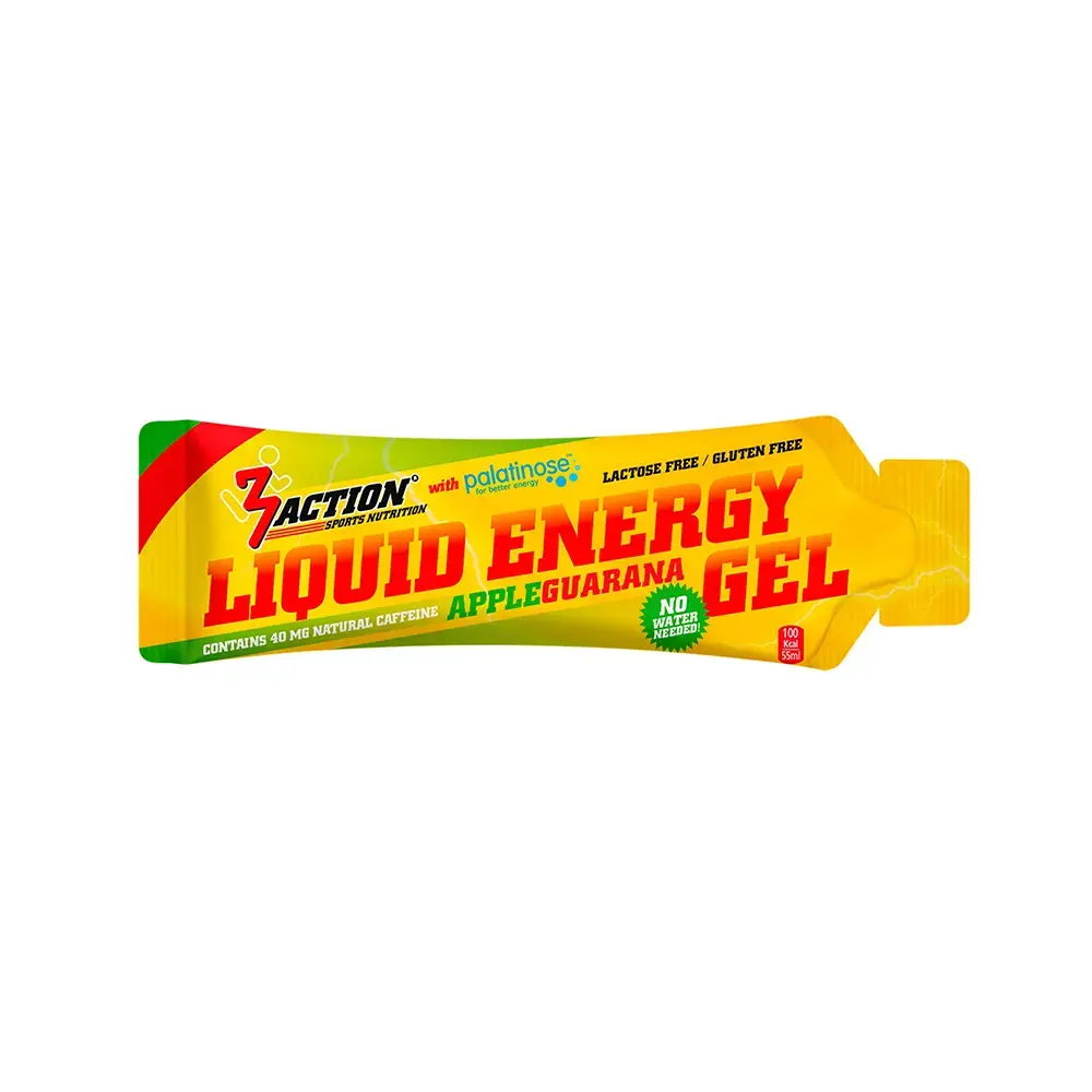 3Action Liquid Energy Gel Appel 15 stuks