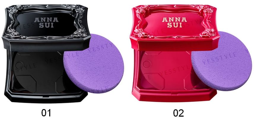 Anna Sui - Super Cover Foundation Compact Case + Spons