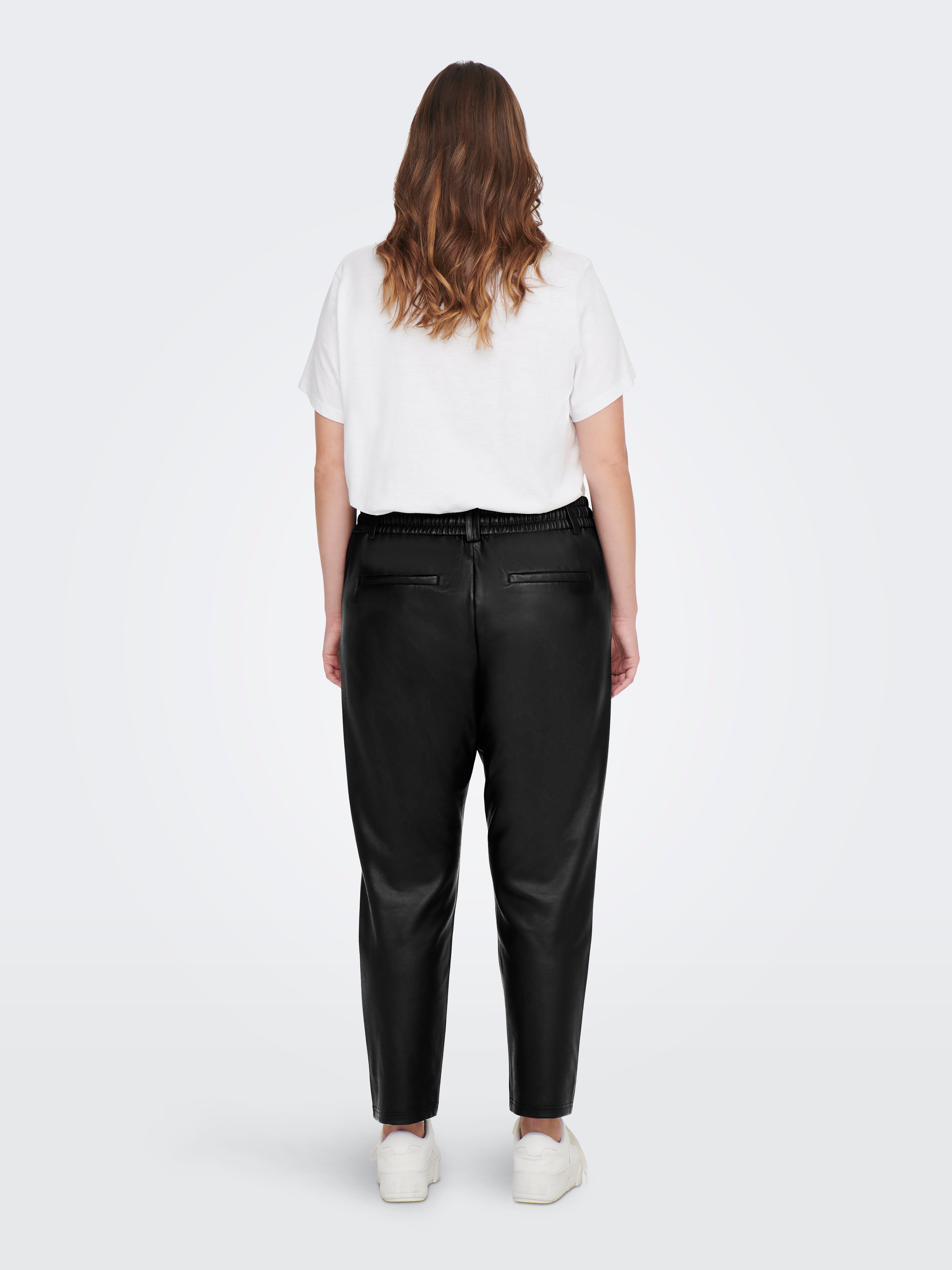 CARGOLDTRASH Locker geschnitten Hose Black