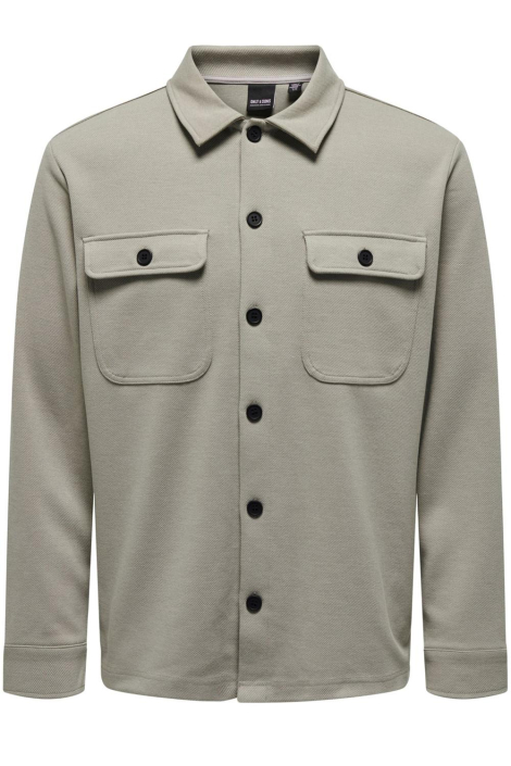 Only & Sons groene heren overhemd