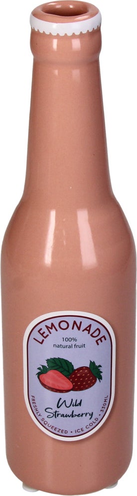 Vaas Cuisine roze D 6,5 H 24 cm