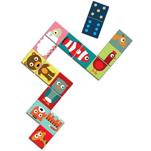 Djeco domino dieren DJ08165
