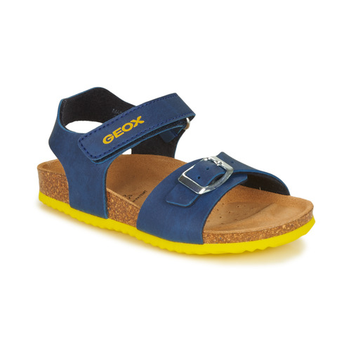 Geox - GHITA BOY - Bleu / Jaune