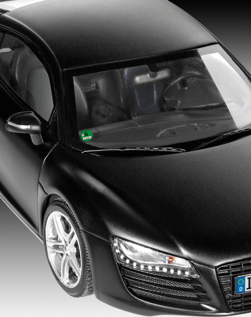 Revell - Audi R8 Model Bil Byggesæt Inkl. Maling - 1:24 - 67057