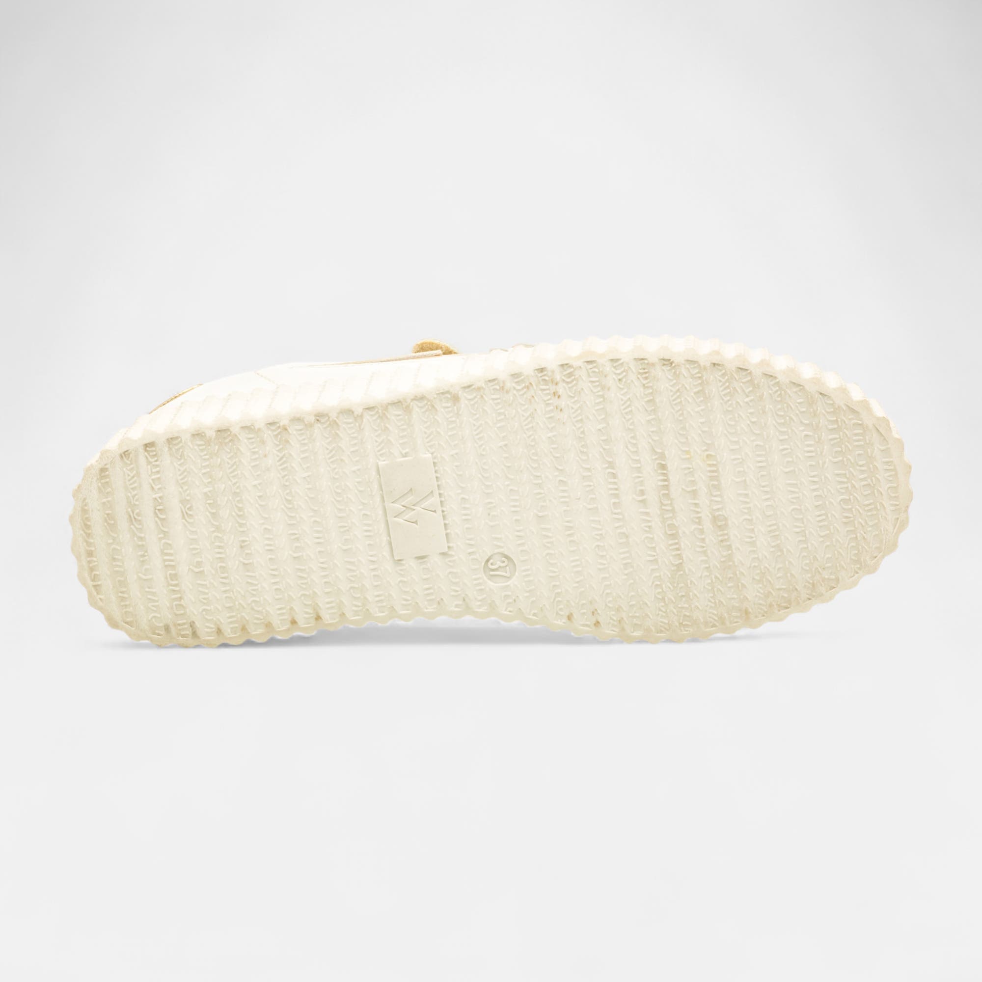 Baskets basses Femme or