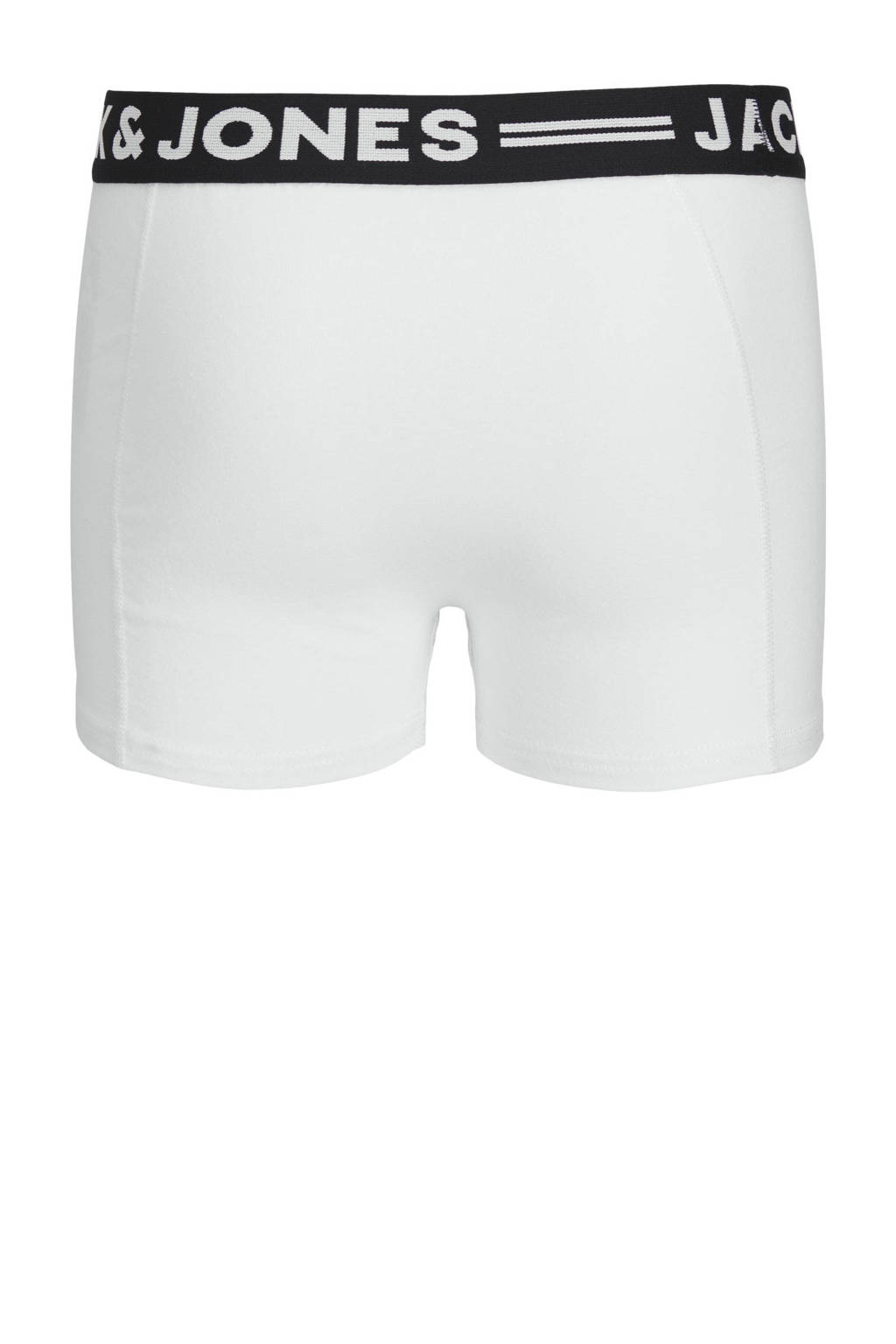 De onderbroeken zijn goedboxershort - set van 3 zwart/wit/grijs melange