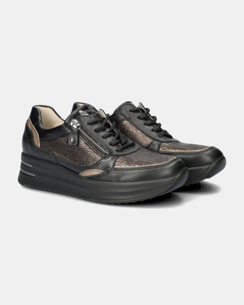 Waldläufer H-Arianna Lage sneakers  - zwart