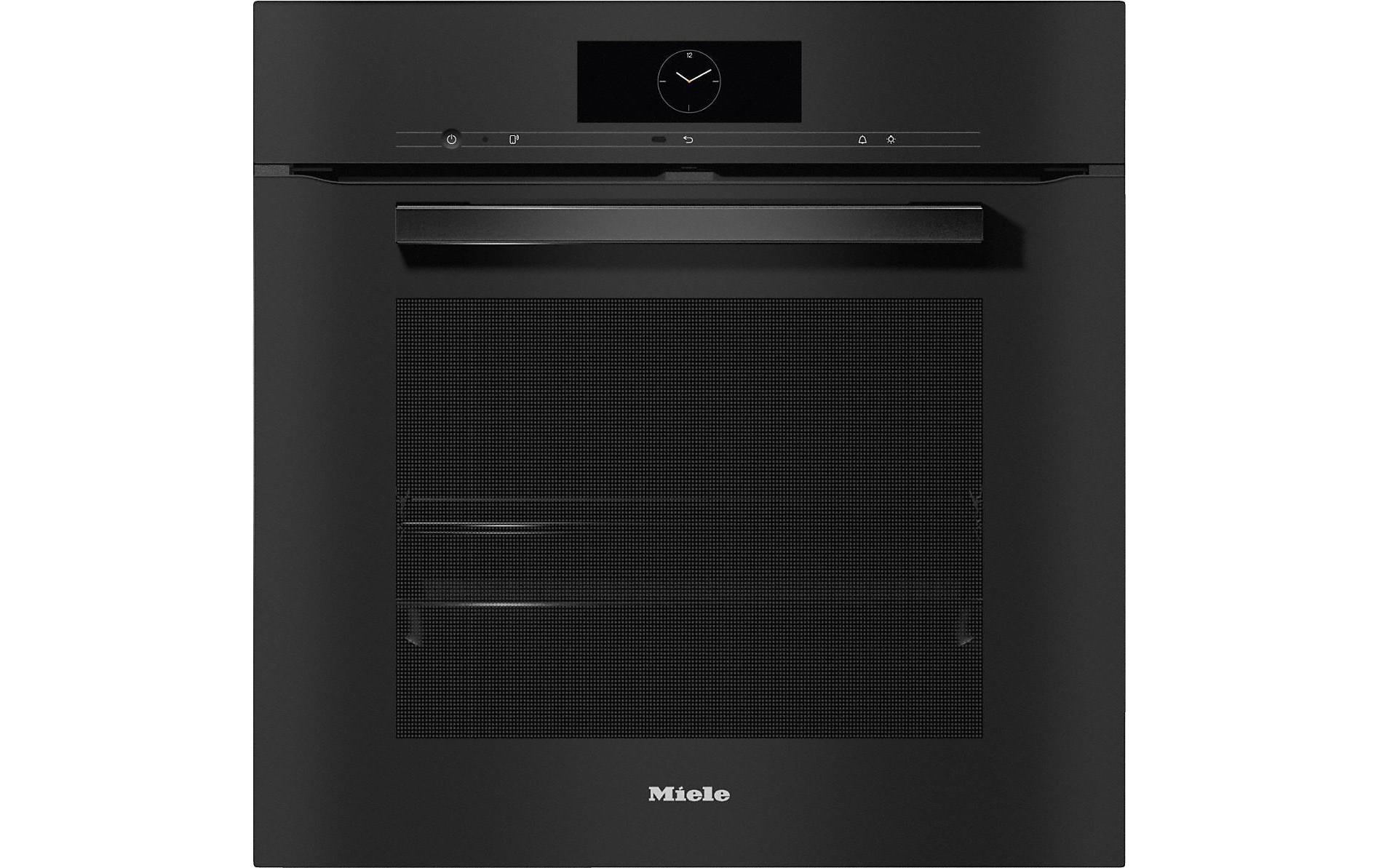 Einbaubackofen H 7860-60 BP Schwarz A+<br>Backofen im perfekt kombinierbaren Design mit Speisenthermometer