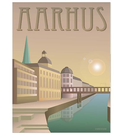 Vissevasse Plakat - 50x70 - Aarhus - ?en
