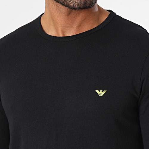 Tee Shirt Manches Longues 111653-3F722 Noir