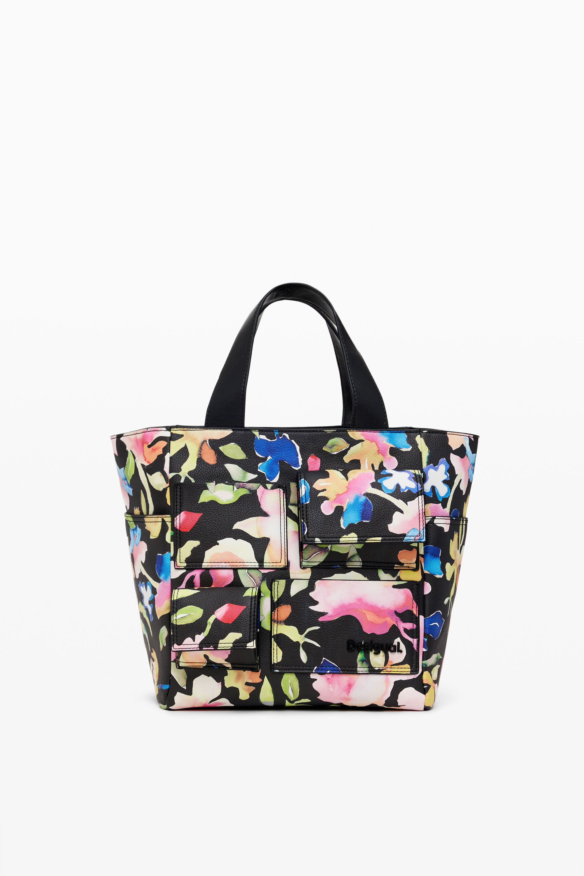 Bolsa de hombro flores
