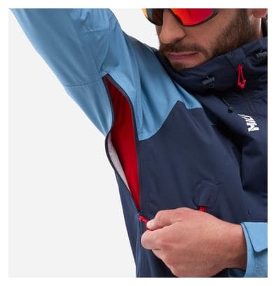 Veste Imperméable Millet Fitz Roy Bleu Homme