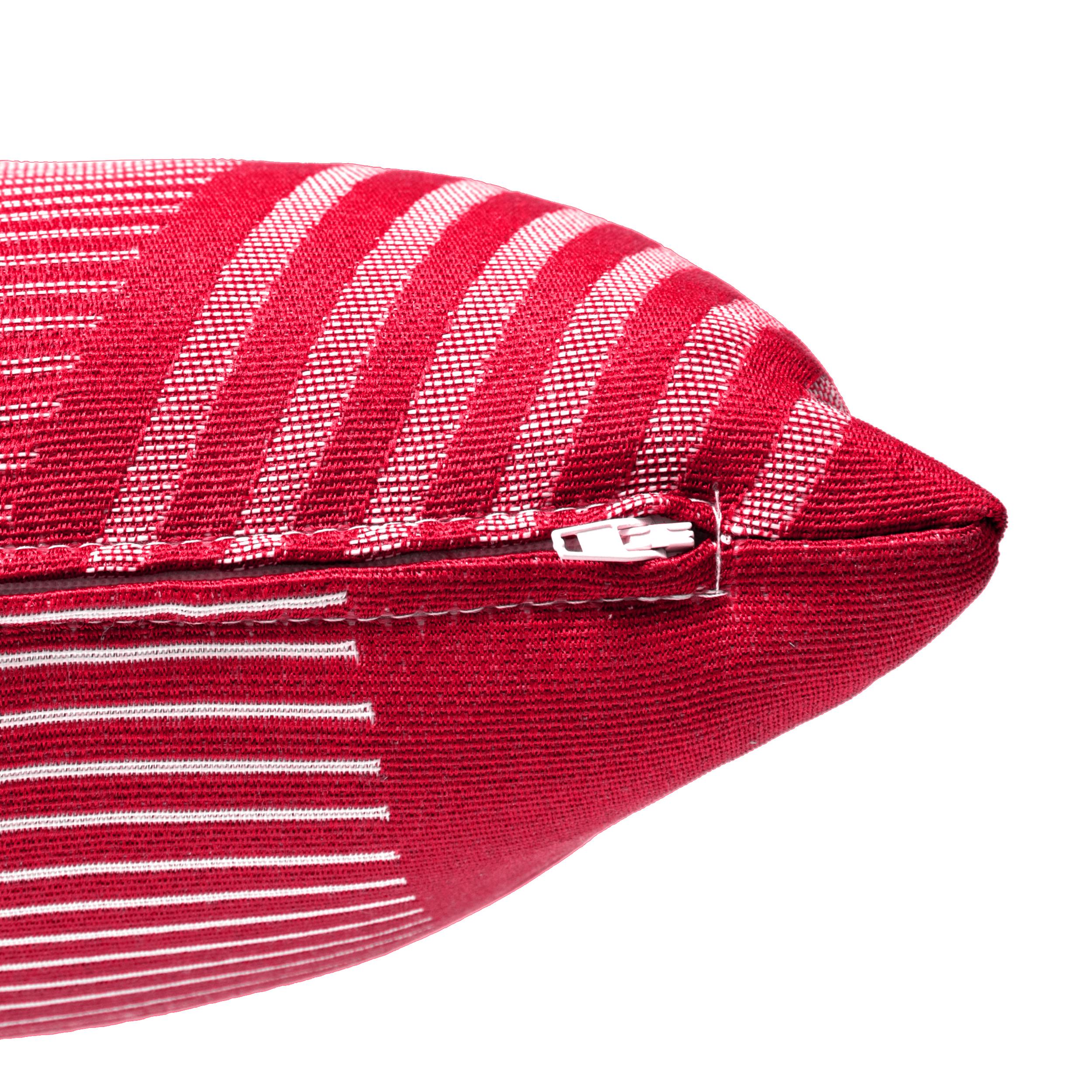 COUSSIN JACQUARD 40X40CM GRENADE