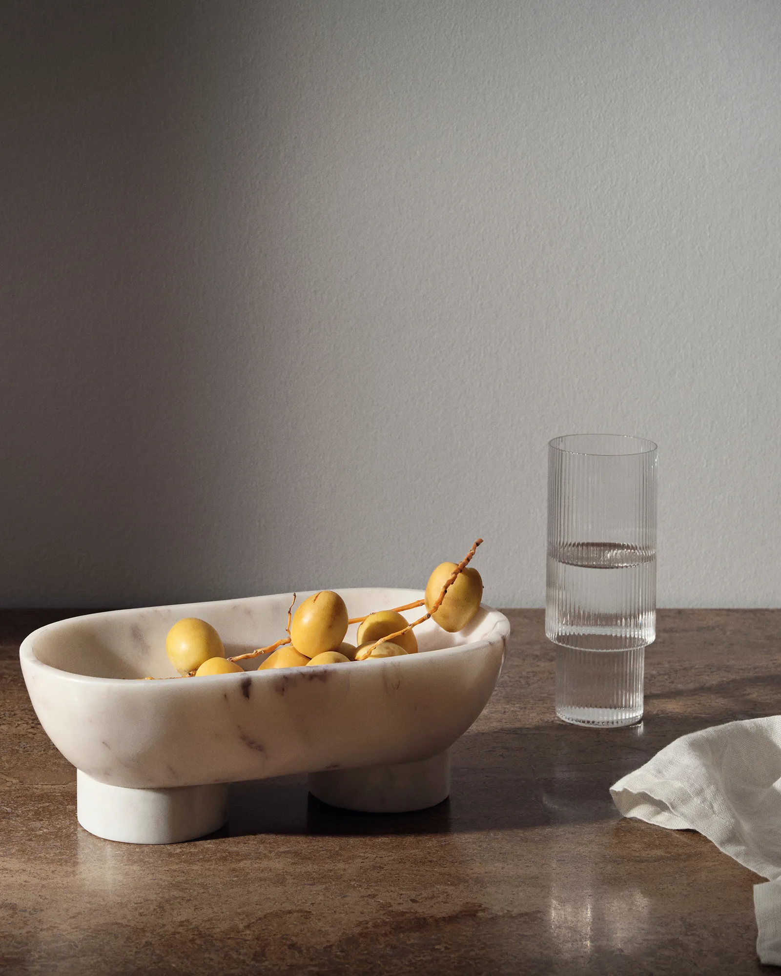 ferm LIVING Ripple Long Drink Glasses - Set of 4