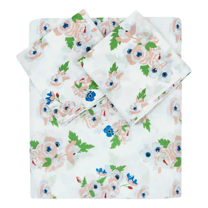 Lucas du Tertre Parure de lit Peony Flower | Ecru