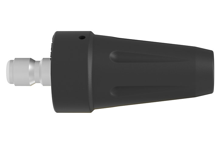 Buse jet réglable rotative pour nettoyeur haute pression Erbauer noir