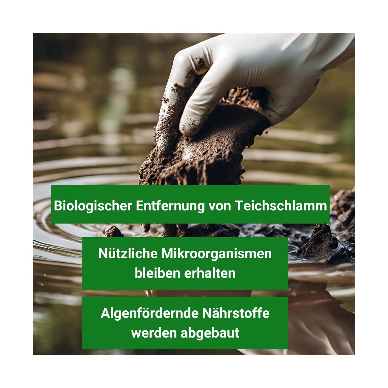 Aqua-Cereal Teichschlamm Entferner 5kg