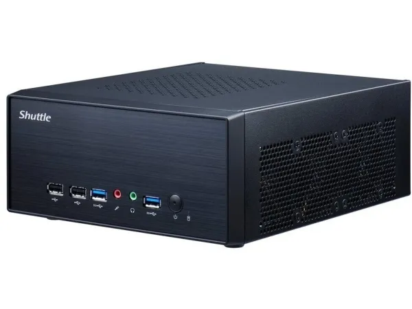 Shuttle XPC slim XH510G2 - Barebone - Slim-PC LGA1200 sokkel - Intel H510 - uden CPU - RAM 0 GB - Gigabit Ethernet