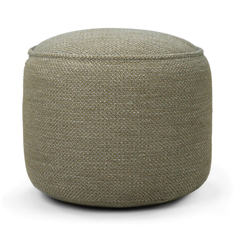 Ethnicraft Donut outdoor poef mocha