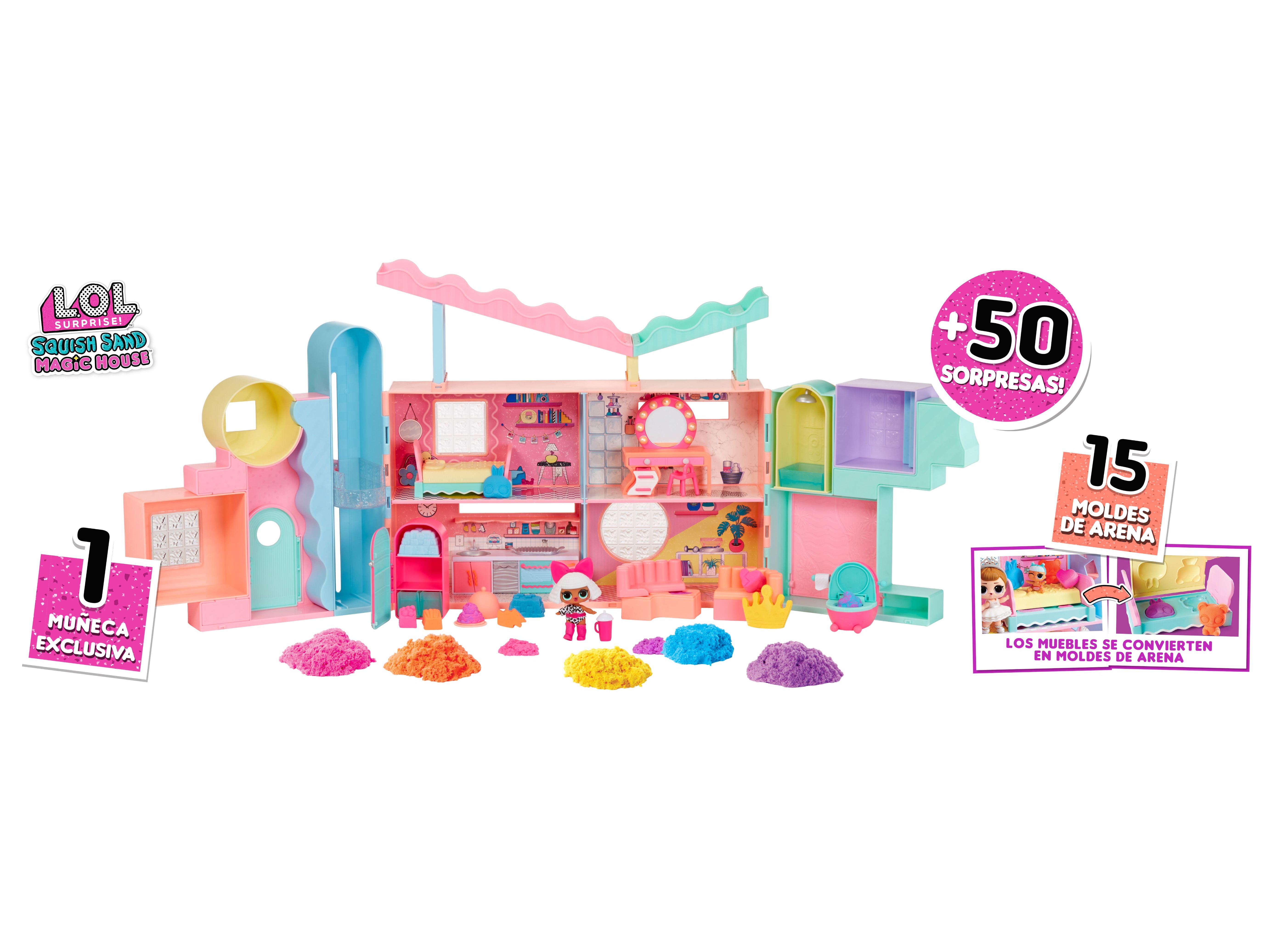 CASA BONECAS L.O.L.SURPRISE SQUISH SAND