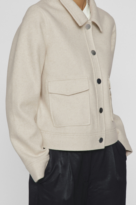 Vila beige dames jas