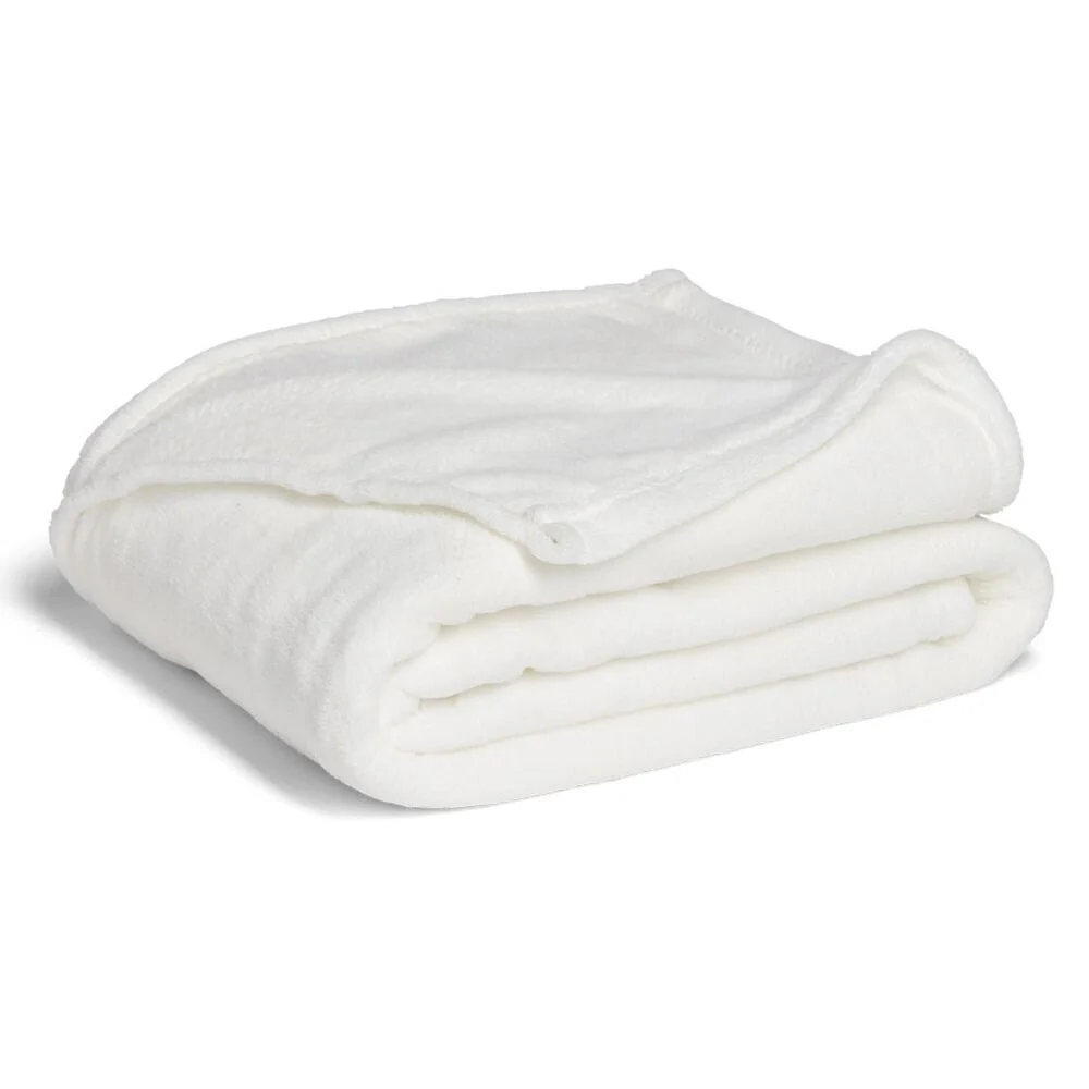 Couverture flanelle 150x200cm polyester - 3 coloris