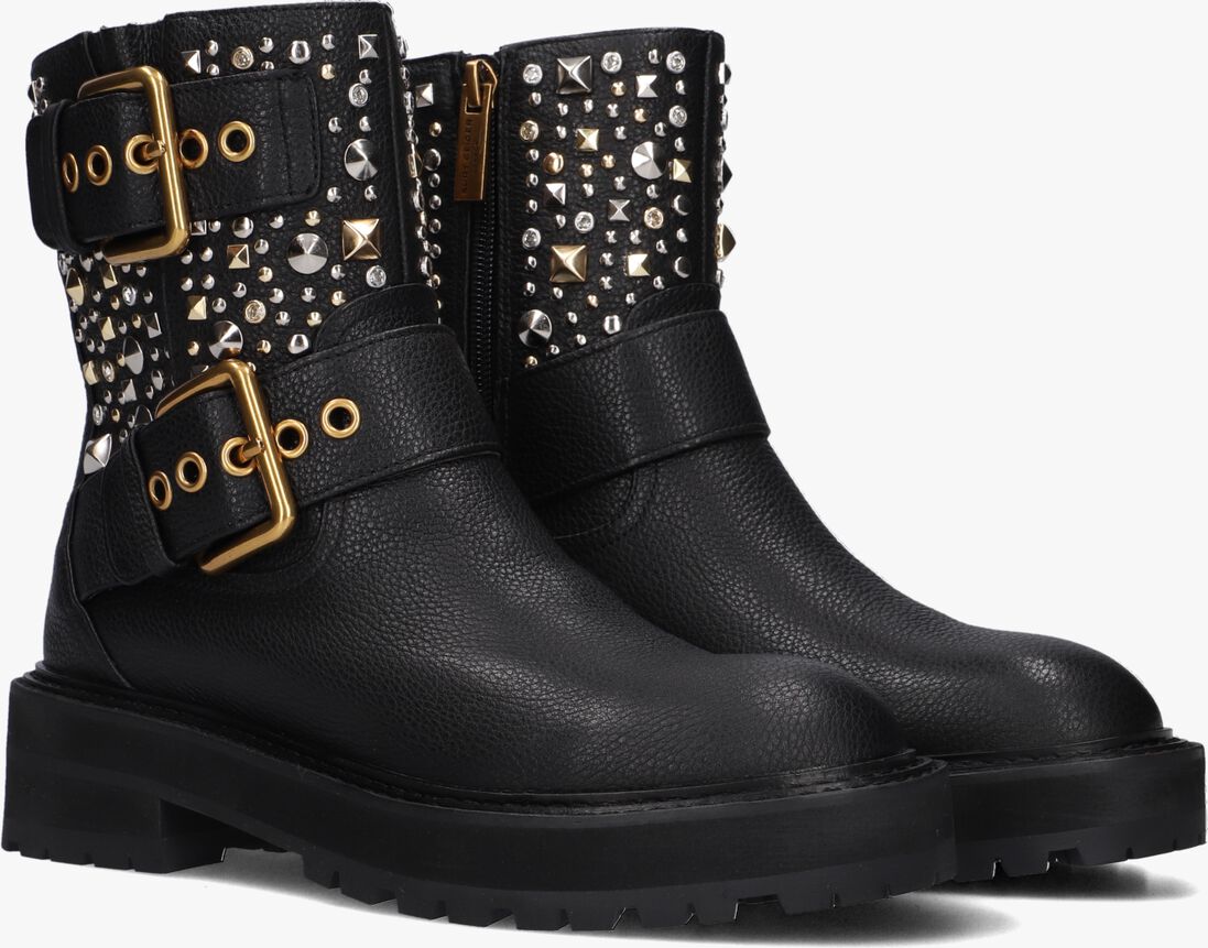 KURT GEIGER LONDON zwarte kurt geiger london enkellaarsjes hackney biker boot