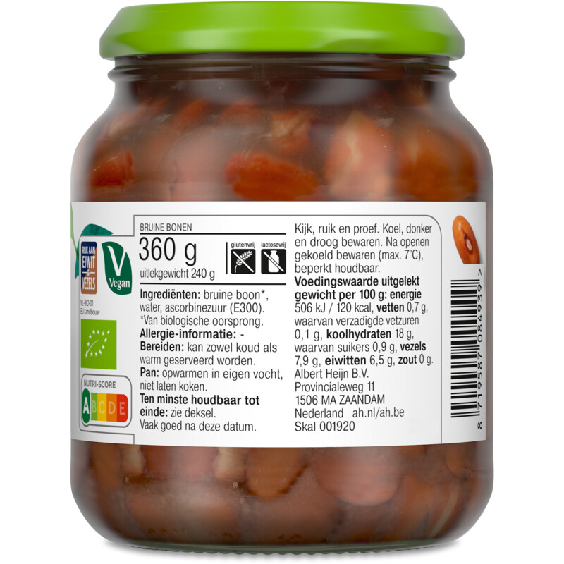 AH Terra Biologisch hollandse bruine bonen