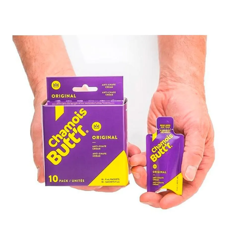 Chamois butt´r Original Anti-Chafe 9ml x 10 Units Sahne