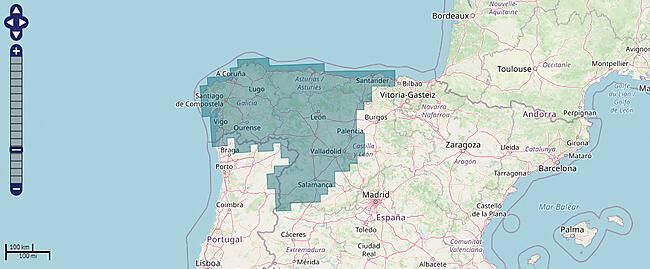 TWONAV - CARTOGRAPHIE TWONAV ESPAGNE TOPO ZONE