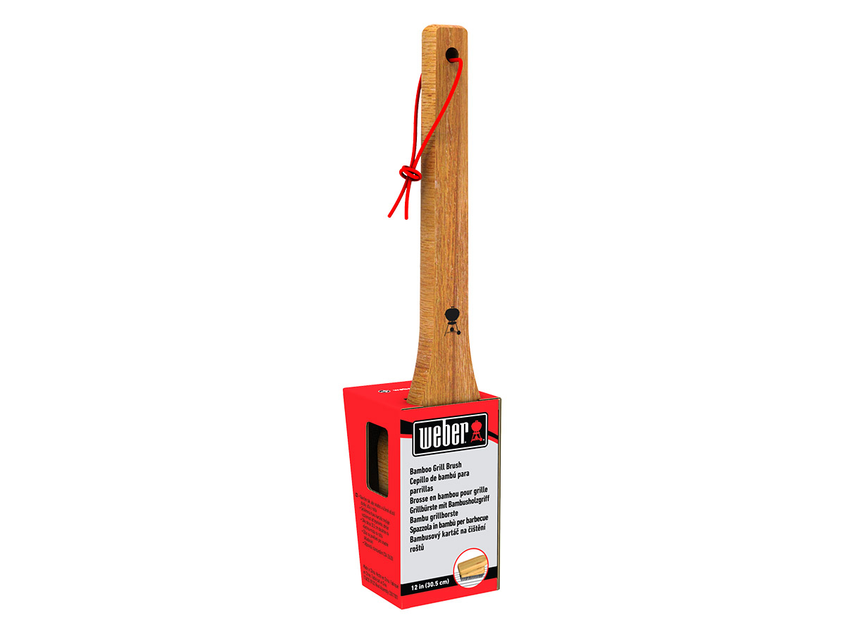 Weber 30 cm bamboe reinigingsborstel